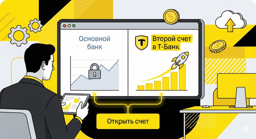 Открыть счет в Т Банк